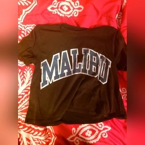 Malibu crop top shirt
